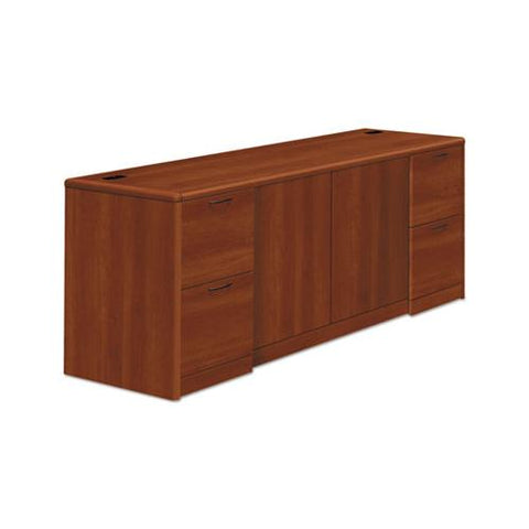 10700 Series Credenza W-doors, 72w X 24d X 29.5h, Cognac