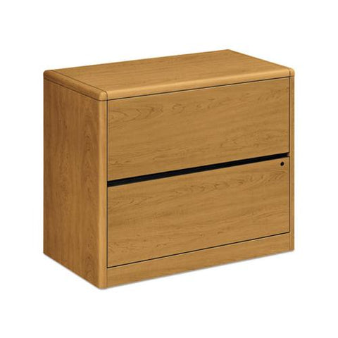 10700 Series Two Drawer Lateral File, 36w X 20d X 29.5h, Harvest