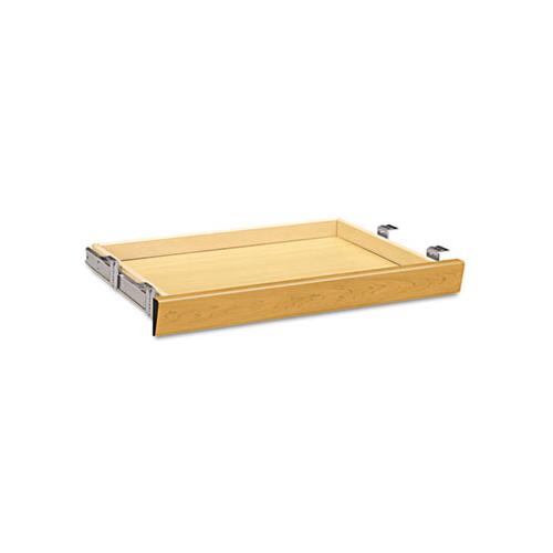 Laminate Angled Center Drawer, 26w X 15.38d X 2.5h, Harvest