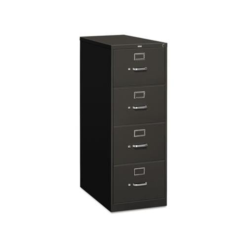 310 Series Four-drawer Full-suspension File, Legal, 18.25w X 26.5d X 52h, Charcoal