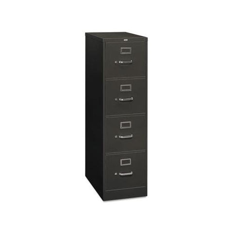 310 Series Four-drawer Full-suspension File, Letter, 15w X 26.5d X 52h, Charcoal