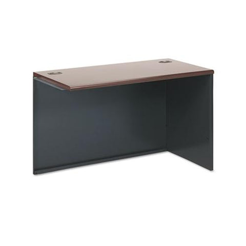 38000 Series Return Shell, Right, 48w X 24d X 29-1-2h, Mahogany-charcoal