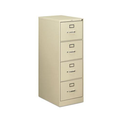 510 Series Four-drawer Full-suspension File, Legal, 18.25w X 25d X 52h, Putty