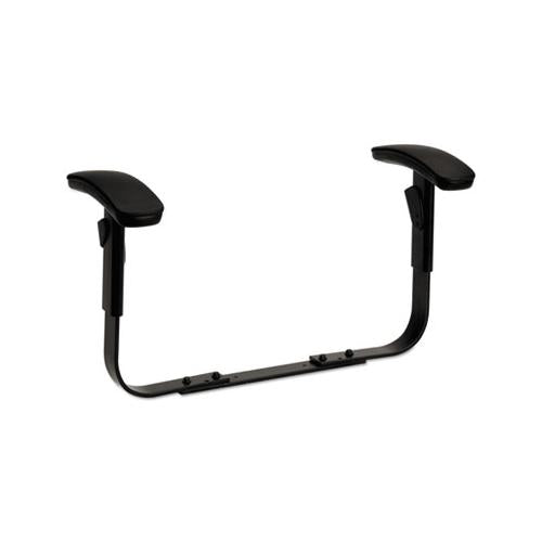 Height-adjustable T-arms For Comfortask Series Swivel Task Chairs, Black