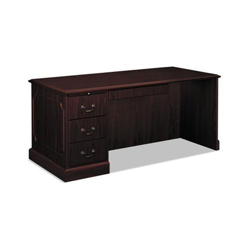 94000 Series Desk For Right Return, 66w X 30d X 29.5h, Mahogany