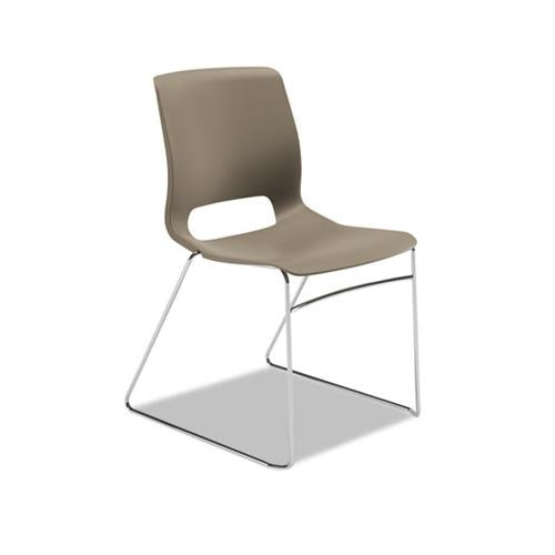 Motivate High-density Stacking Chair, Shadow Seat-shadow Back, Chrome Base, 4-carton