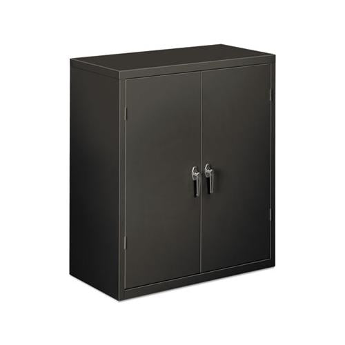 Assembled Storage Cabinet, 36w X 18 1-8d X 41 3-4h, Charcoal