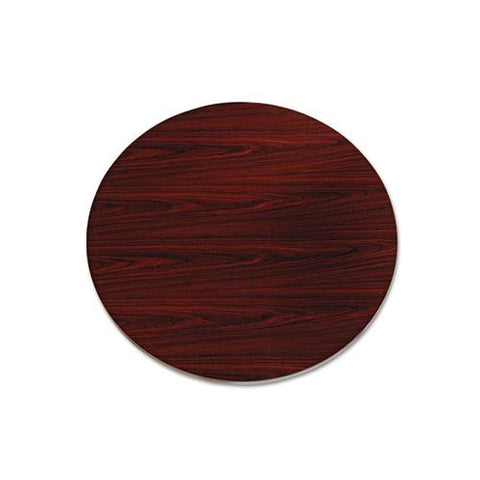 10500 Series Round Table Top, 42" Diameter, Mahogany