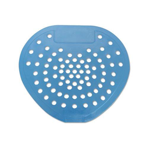 Health Gards Vinyl Urinal Screen, 7 3-4"w X 6 7-8"h, Blue, Mint, Dozen