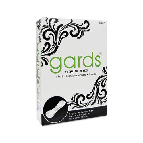 Gards Vended Sanitary Napkins #4, 250 Individually Boxed Napkins-carton
