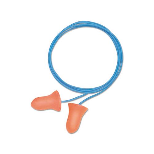 Max-30 Single-use Earplugs, Corded, 33nrr, Coral, 100 Pairs