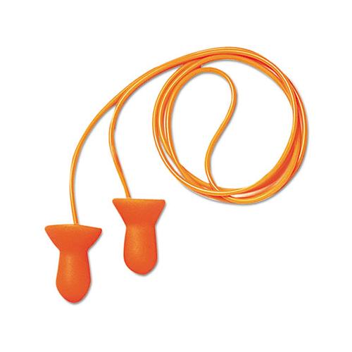Quiet Multiple-use Earplugs, Corded, 26nrr, Orange-blue, 100 Pairs