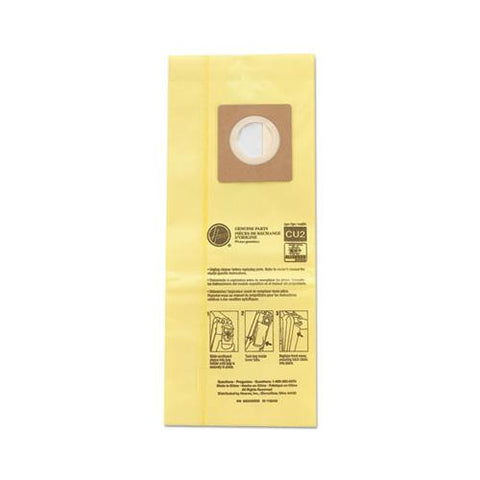 Hushtone Vacuum Bags, Yellow, 10pk-ea