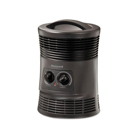 360 Surround Fan Forced Heater, 9 X 9 X 12, Gray