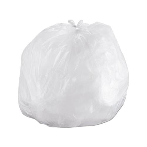 High-density Commercial Can Liners, 60 Gal, 16 Microns, 43" X 48", Natural, 200-carton