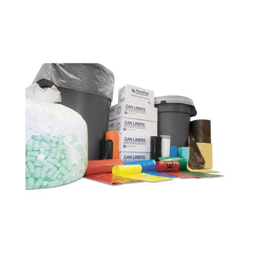 Institutional Low-density Can Liners, 10 Gal, 0.35 Mil, 24" X 24", Black, 1,000-carton