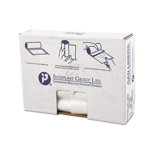 High-density Commercial Can Liners Value Pack, 30 Gal, 11 Microns, 30" X 36", Clear, 500-carton