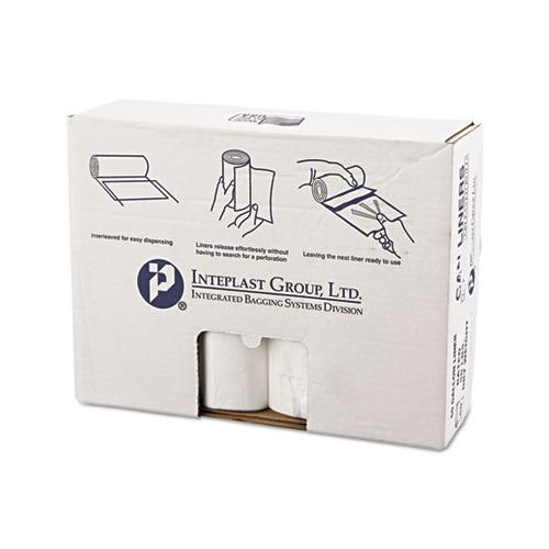 High-density Commercial Can Liners Value Pack, 60 Gal, 12 Microns, 38" X 58", Clear, 200-carton