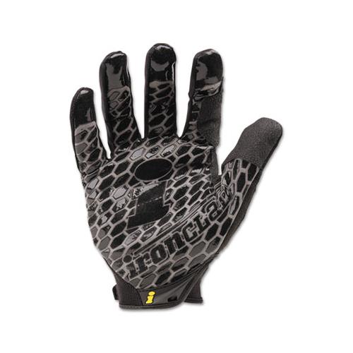 Box Handler Gloves, Black, Large, Pair