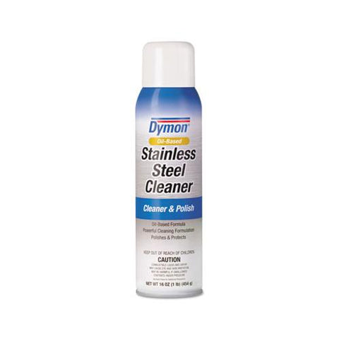 Stainless Steel Cleaner, 16oz, Aerosol, 12-carton