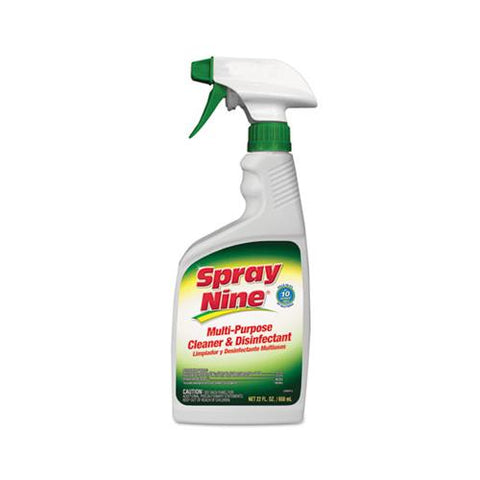 Heavy Duty Cleaner-degreaser-disinfectant, Citrus Scent, 22 Oz Trigger Spray Bottle, 12-carton