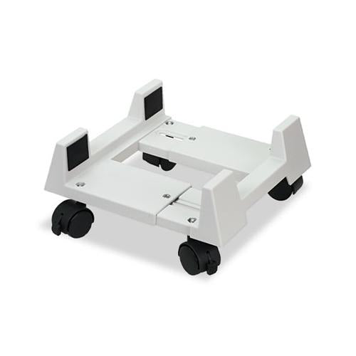Mobile Cpu Stand, 8.75w X 10d X 5h, Light Gray