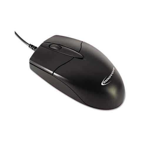 Mid-size Optical Mouse, Usb 2.0, Left-right Hand Use, Black