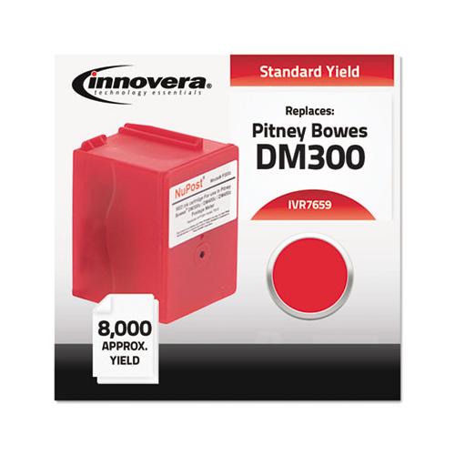 Compatible Red Ink, Replacement For Pitney Bowes 7659, 8000 Page Yield