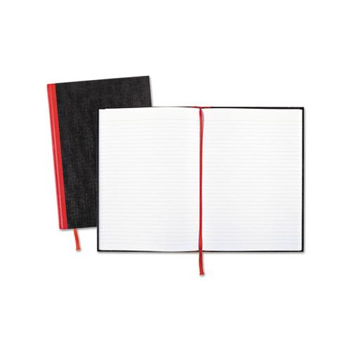 Casebound Notebooks, Wide-legal Rule, Black Cover, 11.75 X 8.25, 96 Sheets