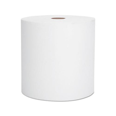 Essential High Capacity Hard Roll Towel, 1.5" Core, 8 X 1000 Ft, Recycled, White, 6-carton