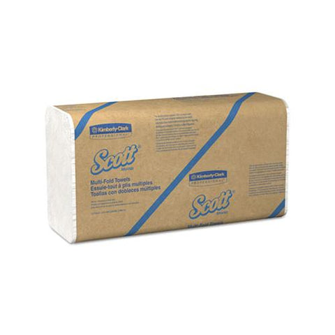 Essential Multi-fold Towels 100% Recycled, 9 1-5x9 2-5, White, 250-pk, 16 Pk-ct