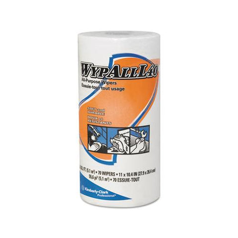 L40 Towels, Small Roll, 10 2-5 X 11, White, 70-roll, 24 Rolls-carton