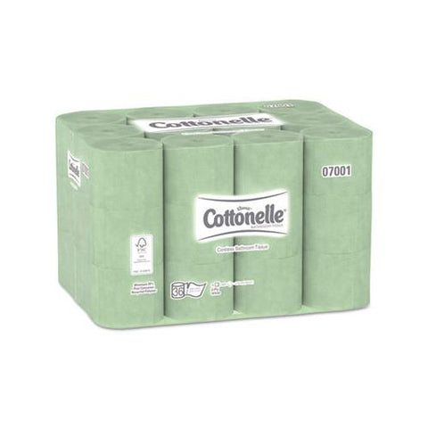 Essential Extra Soft Coreless Standard Roll Bath Tissue, Septic Safe, 2-ply, White, 800 Sheets-roll, 36 Rolls-carton