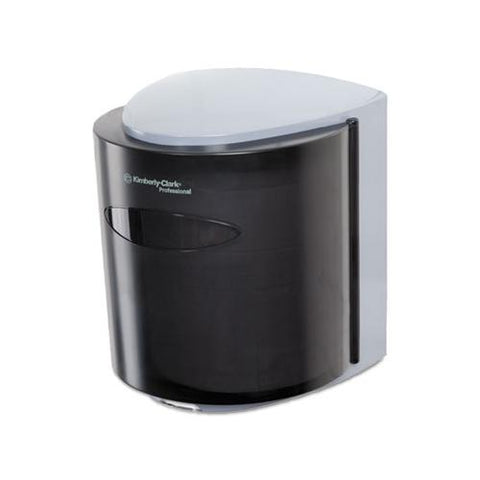 Roll Control Center Pull Towel Dispenser, 10 3-10w X9 3-10 X11 9-10h, Smoke-gray