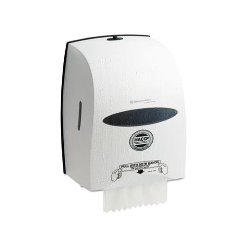 Sanitouch Hard Roll Towel Dispenser, 12 63-100w X 10 1-5d X 16 13-100h, White