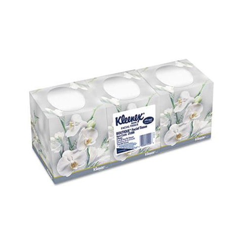 Boutique White Facial Tissue, 2-ply, Pop-up Box, 95 Sheets-box, 3 Boxes-pack