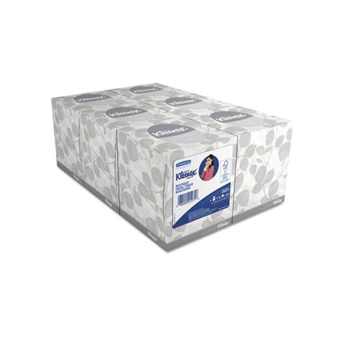 Boutique White Facial Tissue, 2-ply, Pop-up Box, 95 Sheets-box, 6 Boxes-pack