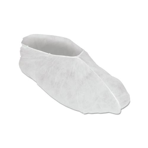 A20 Breathable Particle Protection Shoe Covers, White, One Size Fits All