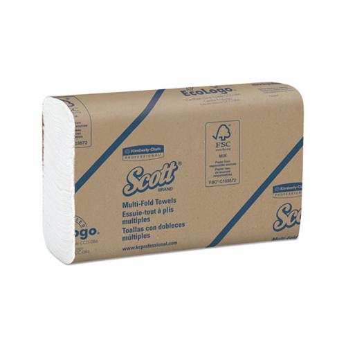 Essential Multi-fold Towels,8 X 9 2-5, White, 250-pack, 16 Packs-carton