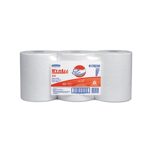 X70 Cloths, Center-pull, 9 4-5 X 13 2-5, White, 275-roll, 3 Rolls-carton