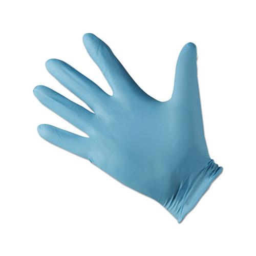 G10 Blue Nitrile Gloves, Powder-free, Blue, 242 Mm Length, Medium, 100-box