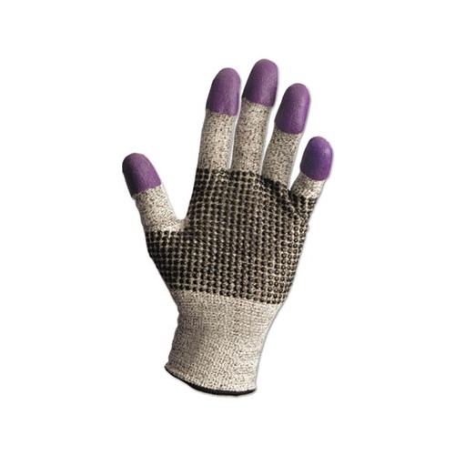 G60 Purple Nitrile Gloves, 250 Mm Length, X-large-size 10, Black-white, Pair