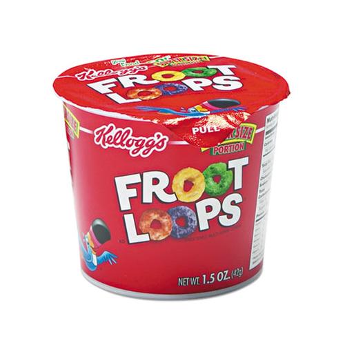 Froot Loops Breakfast Cereal, Single-serve 1.5 Oz Cup, 6-box