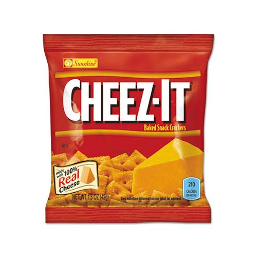 Cheez-it Crackers, 1.5 Oz Bag, Reduced Fat, 60-carton