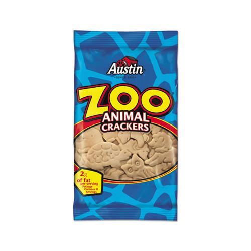 Zoo Animal Crackers, Original, 2 Oz Pack, 80-carton