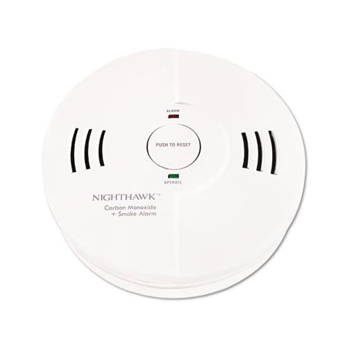Night Hawk Combination Smoke-co Alarm W-voice-alarm Warning