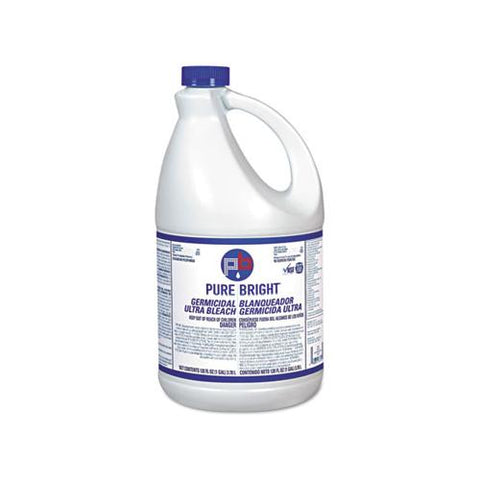 Liquid Bleach, 1 Gal Bottle, 3-carton