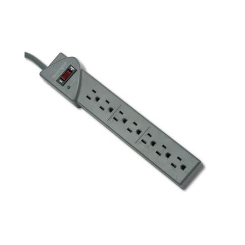 Guardian Premium Surge Protector, 7 Outlets, 6 Ft Cord, 540 Joules, Gray