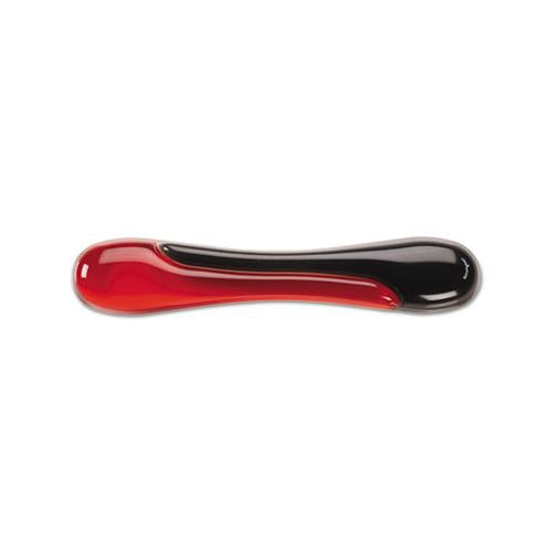 Duo Gel Wave Keyboard Wrist Rest, Red
