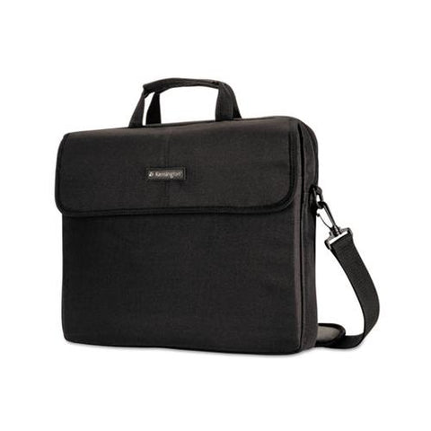 15.6" Simply Portable Padded Laptop Sleeve, Inside-outside Pockets, Black